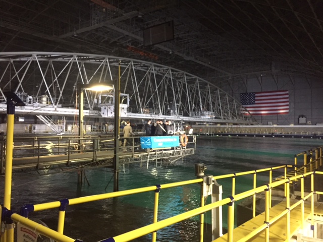 Wave Energy Prize testing facility at Carderock